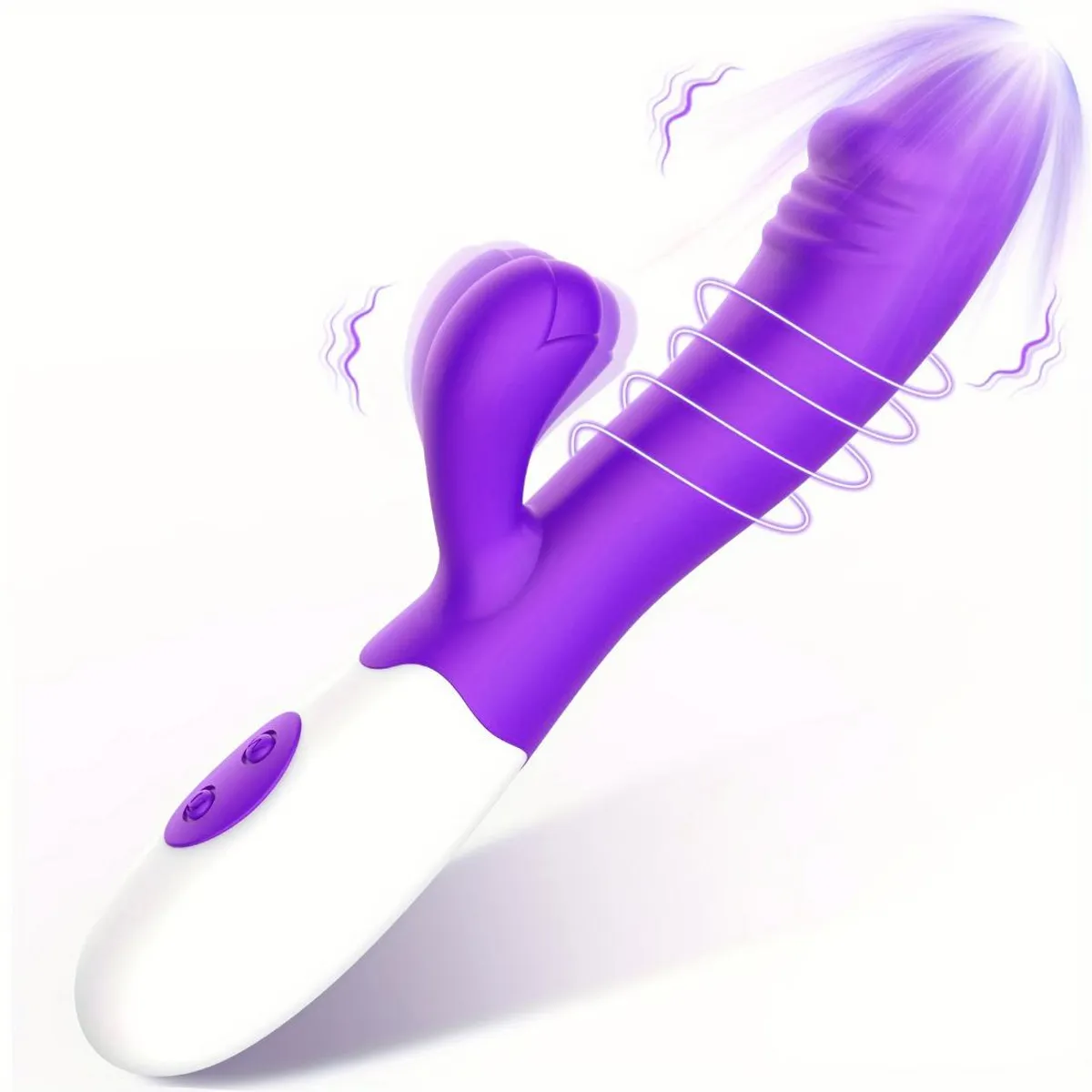 GENERICO - Consolador Dildo Vibrador Recargable Juguete Sexual