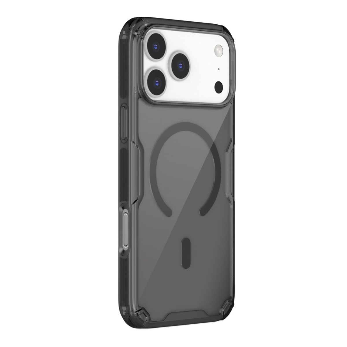 NILLKIN - Case Nillkin Nature TPU Pro - iPhone 17 Pro (MagSafe) - Negro Clear