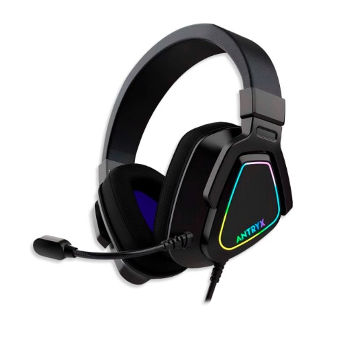 ANTRYX - AUDIFONO C/MICROFONO ANTRYX GH-850 7.1 VIRTUAL, VIBRADOR, USB (AGH-850BK7RV)