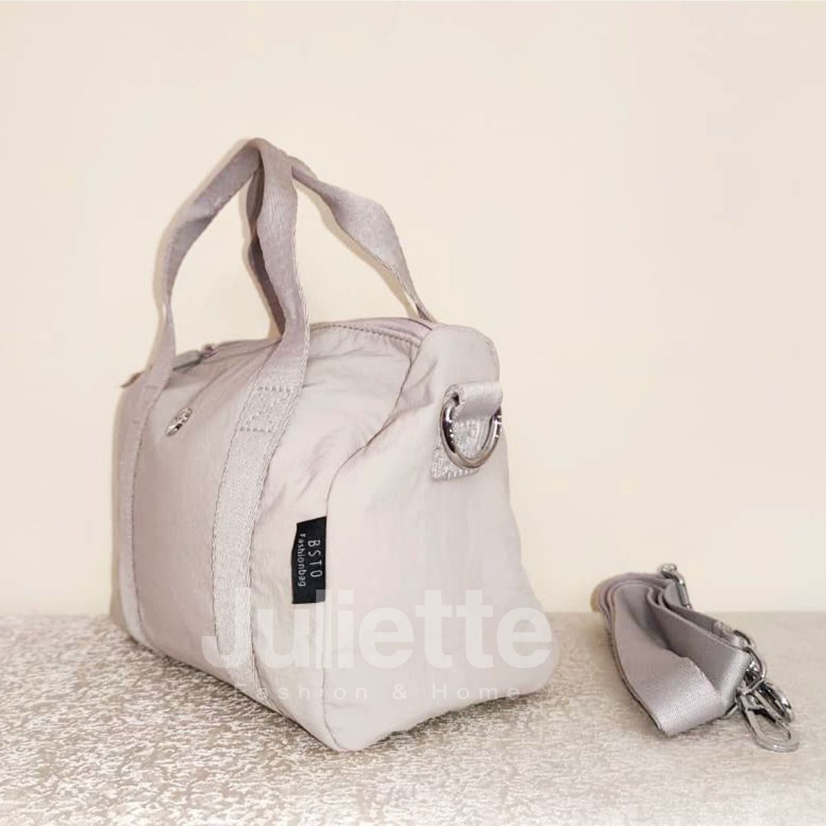 GENERICO - BOLSO MORRAL CARTERA NAYLON IMPERMEABLE MUJER