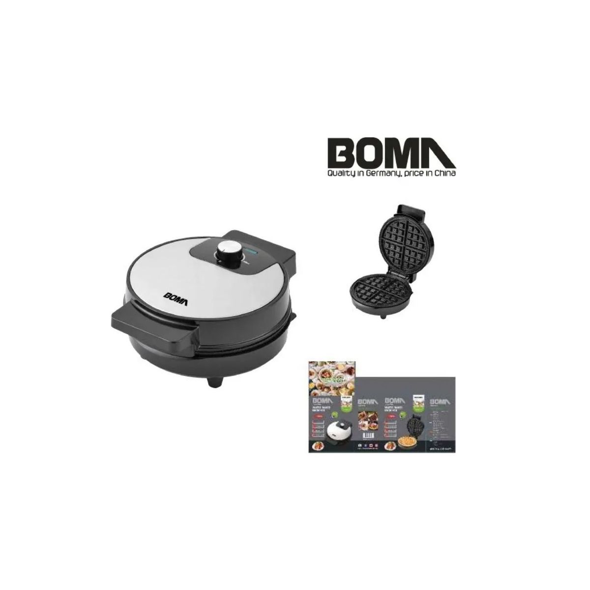 GENERICO - Waflera Eléctrica Multifuncional  Boma