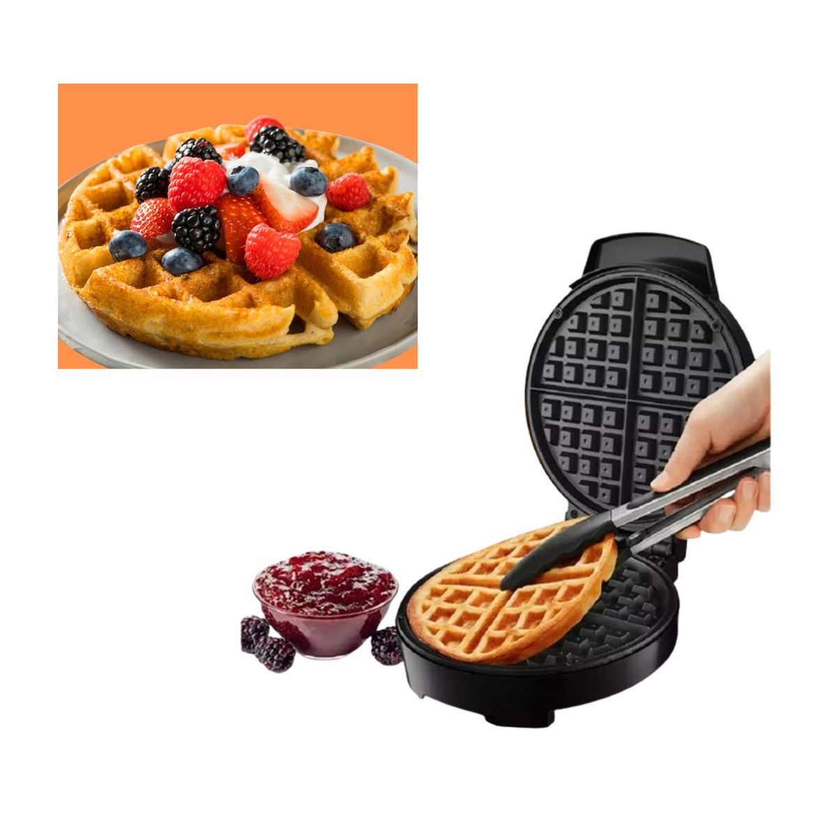 GENERICO - Waflera Eléctrica Multifuncional  Boma