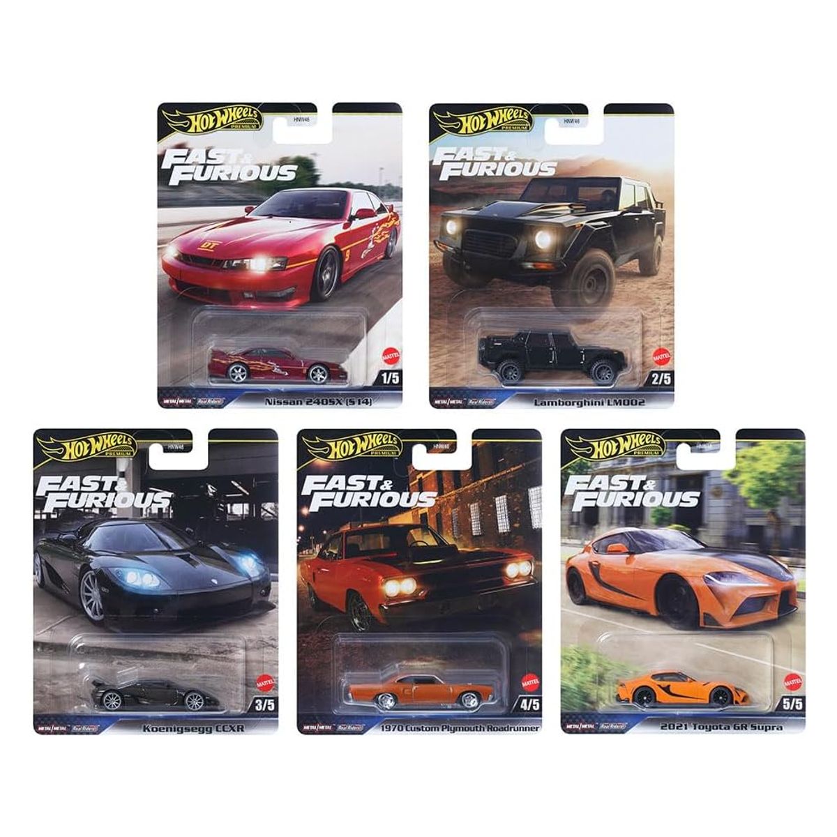 HOT WHEELS - Hot Wheels Premium Fast & Furious Wave 2025