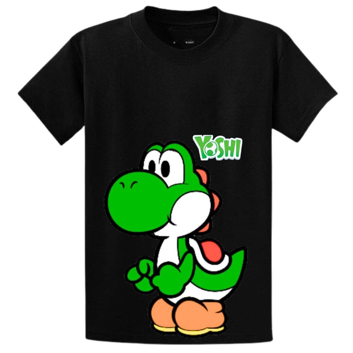 GENERICO - Polos Algodon Yoshi Dinosaurio  - Tallas 6 hasta XL