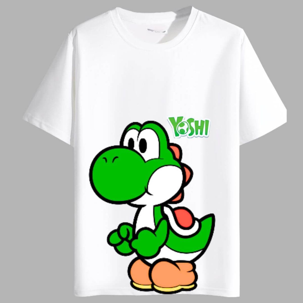 GENERICO - Polos Algodon Yoshi Dinosaurio  - Tallas 6 hasta XL