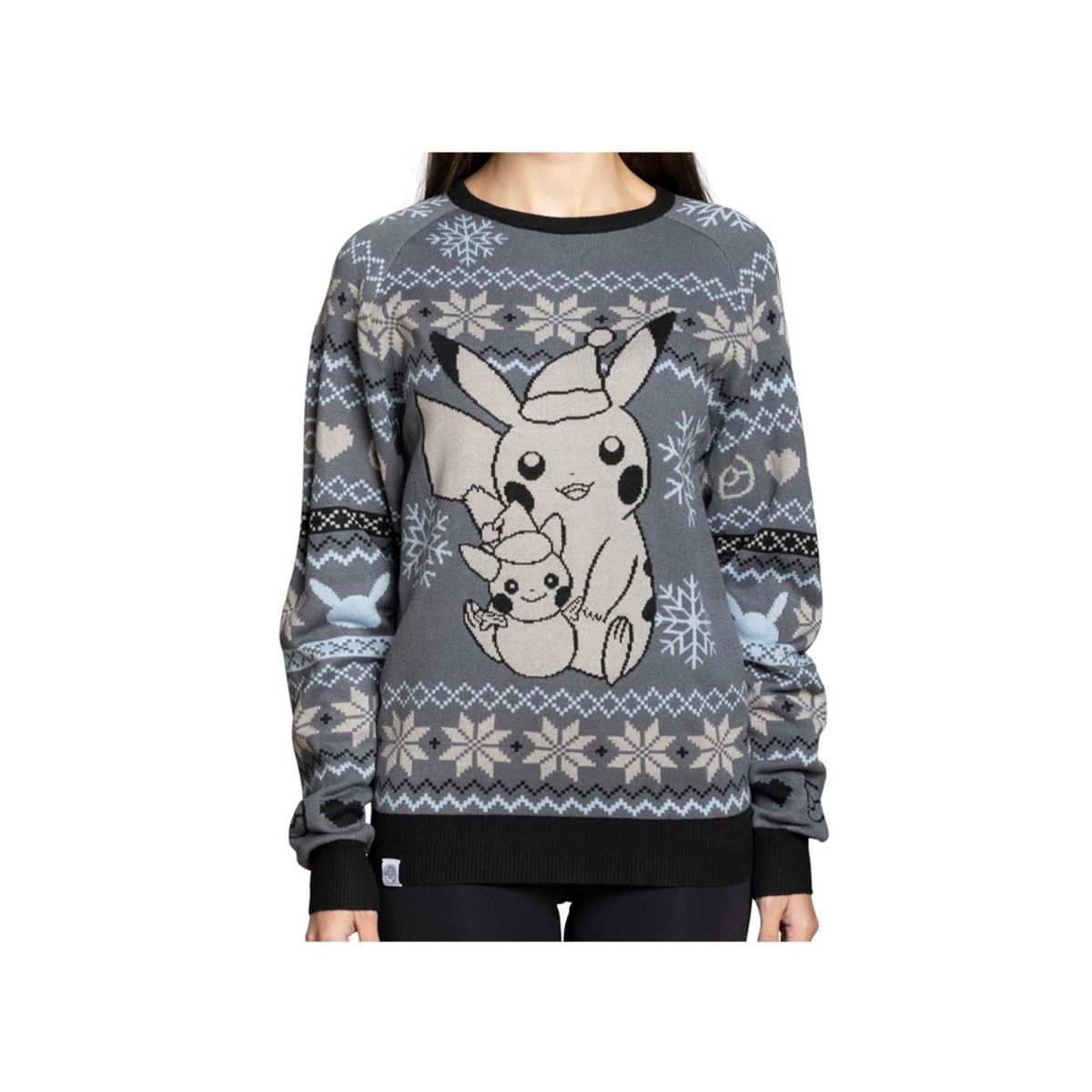 POKEMON - Pokemon Center Chompa Navideña pikachu Talla XS