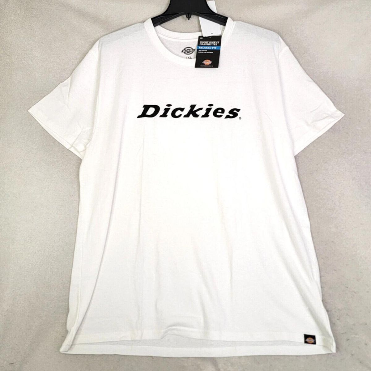 DICKIES - POLO DICKIES BLANCO CON LOGO NEGRO