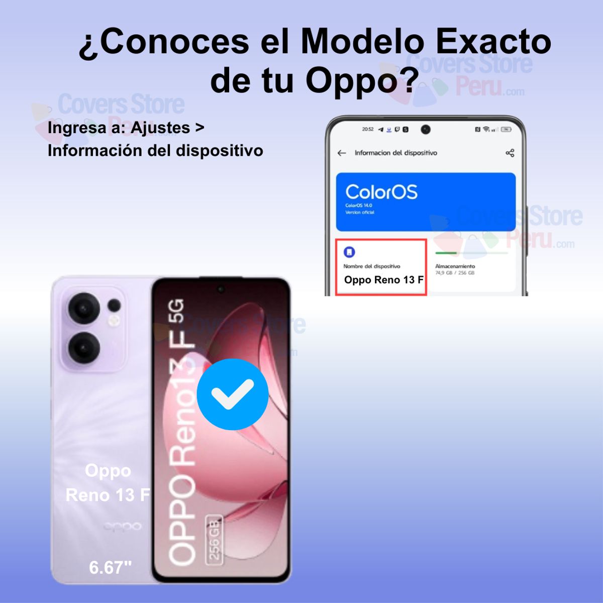 GENERICO - Mica para Oppo Reno 13 F Protector de Cerámica Mate Antishock