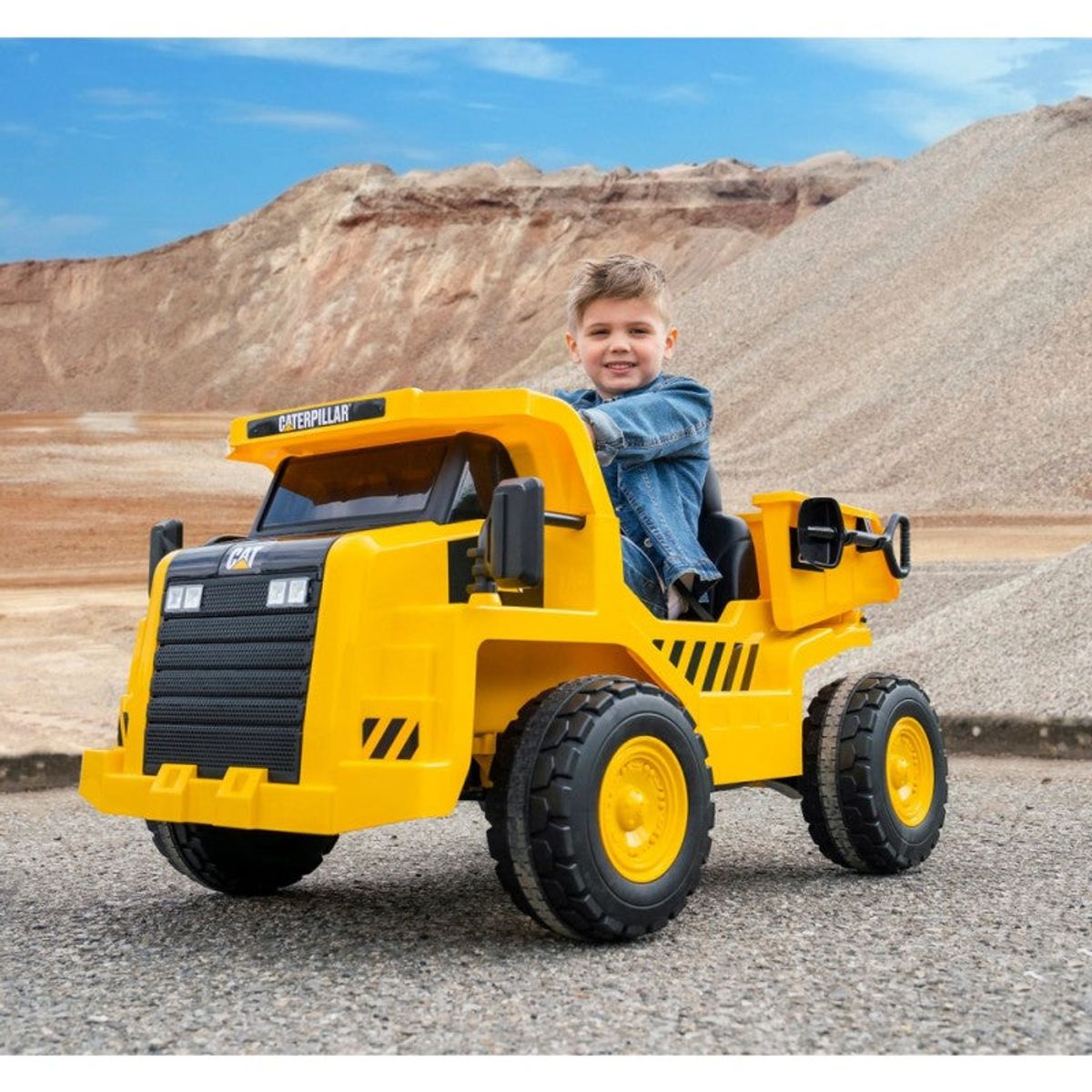 GENERICO - Camión Minero Caterpillar a Batería Montable 12V