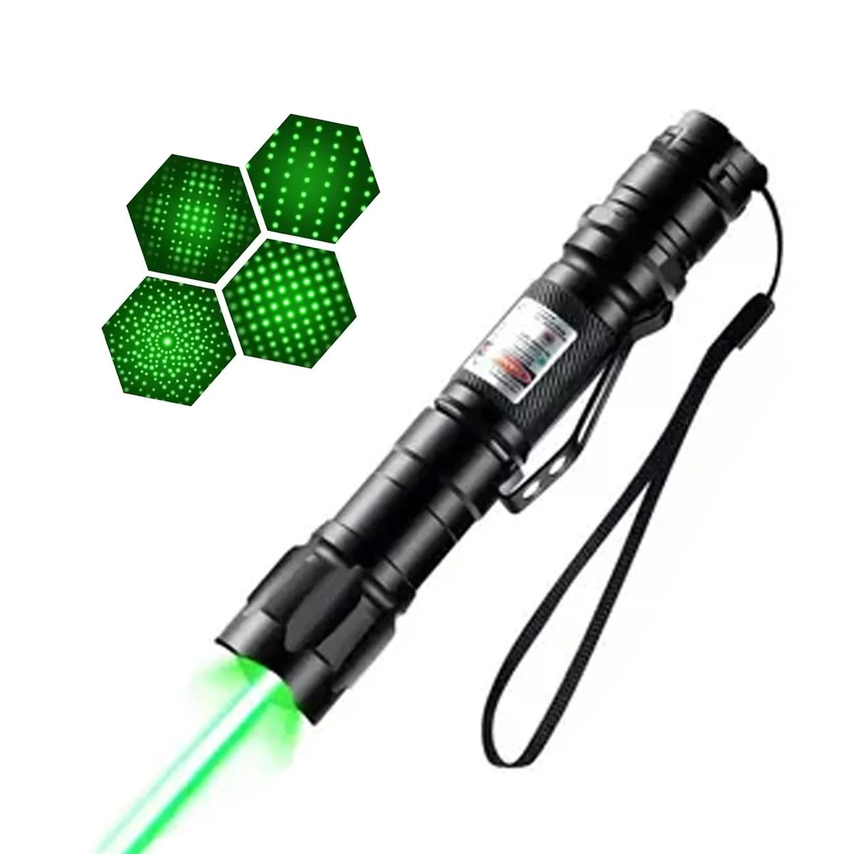 NEO DIGITAL - Puntero láser 009 verde potente 532nm + batería + cargador