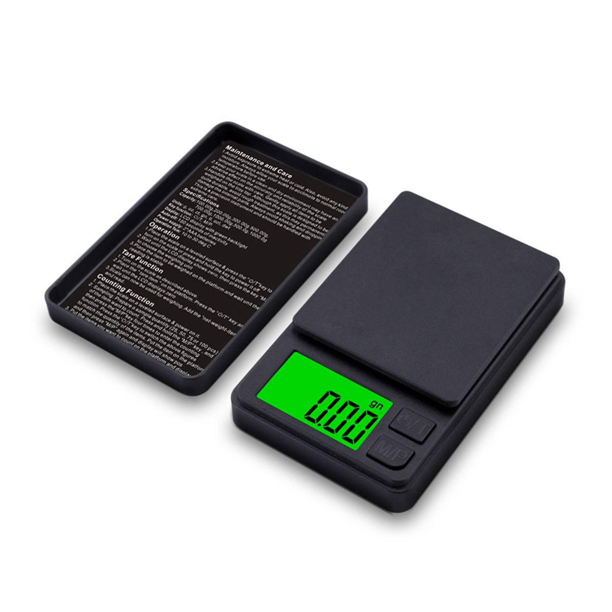 NEO DIGITAL - Balanza gramera digital de cocina 500 g de bolsillo