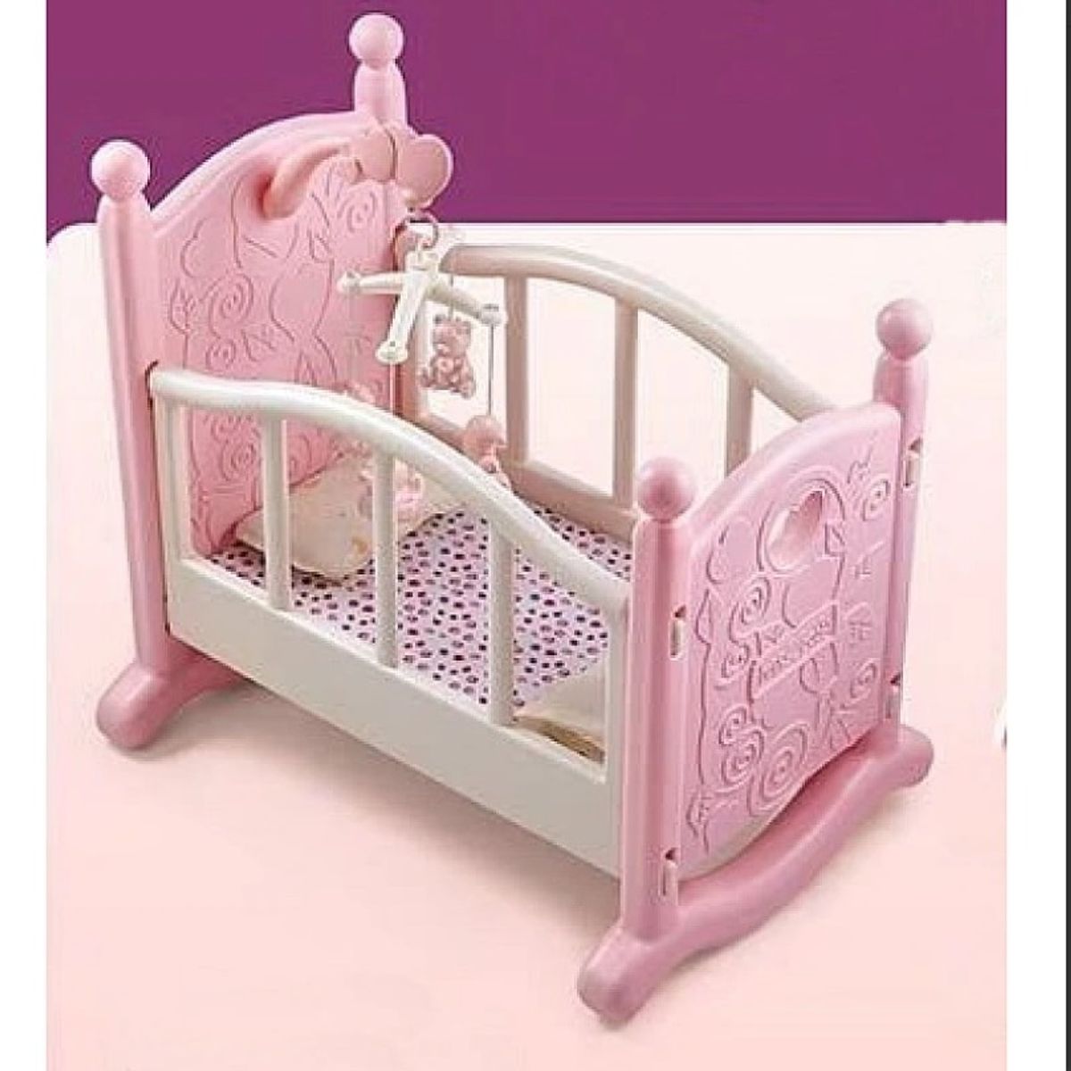 GENERICO - Cuna + bebe muñeca y accesorios