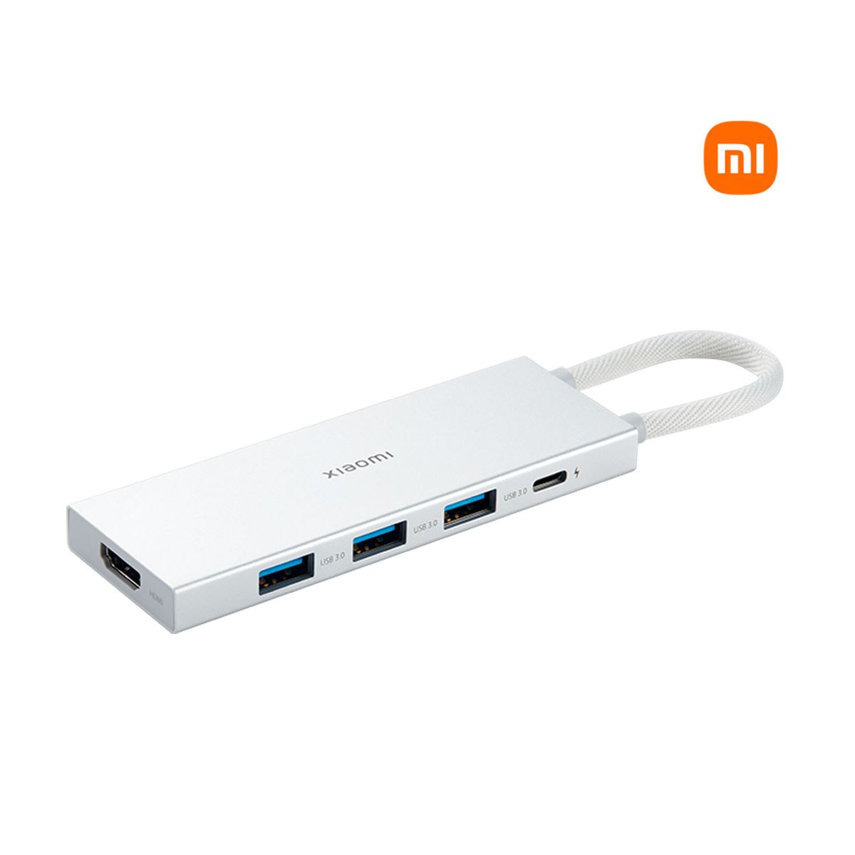 XIAOMI - Hub Adaptador Xiaomi Tipo C a USB-C USB 30 HDMI 4K Tranferencia 450MBs