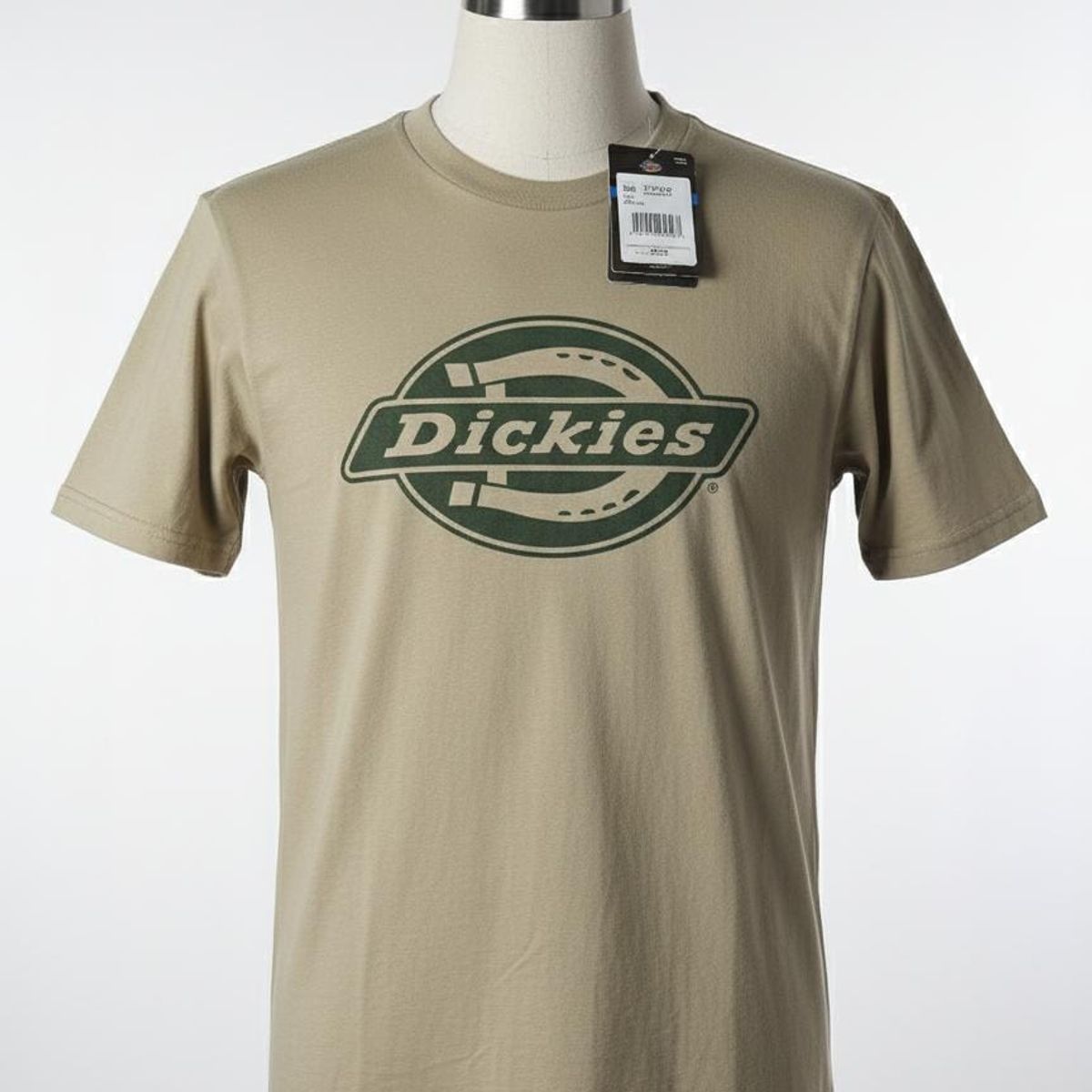 DICKIES - POLO DICKIES ESTAMPADA MANGA CORTA HOMBRE - DESERT CAQUI