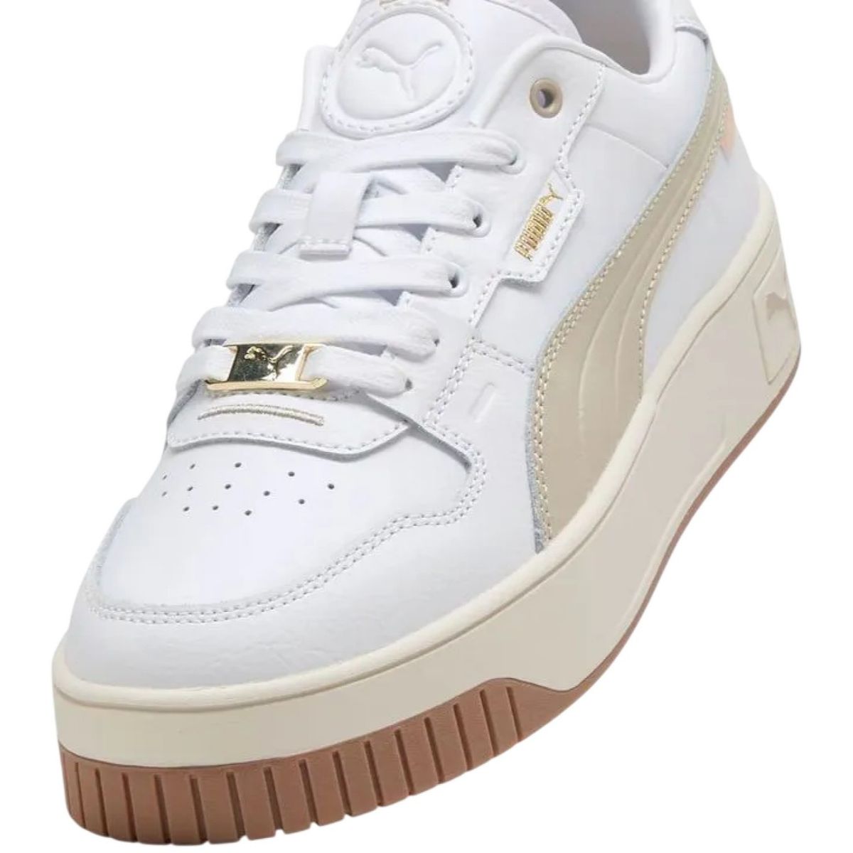 PUMA - Zapatilla Puma Carina Street Lux 397487 10 Blanco Para Mujer