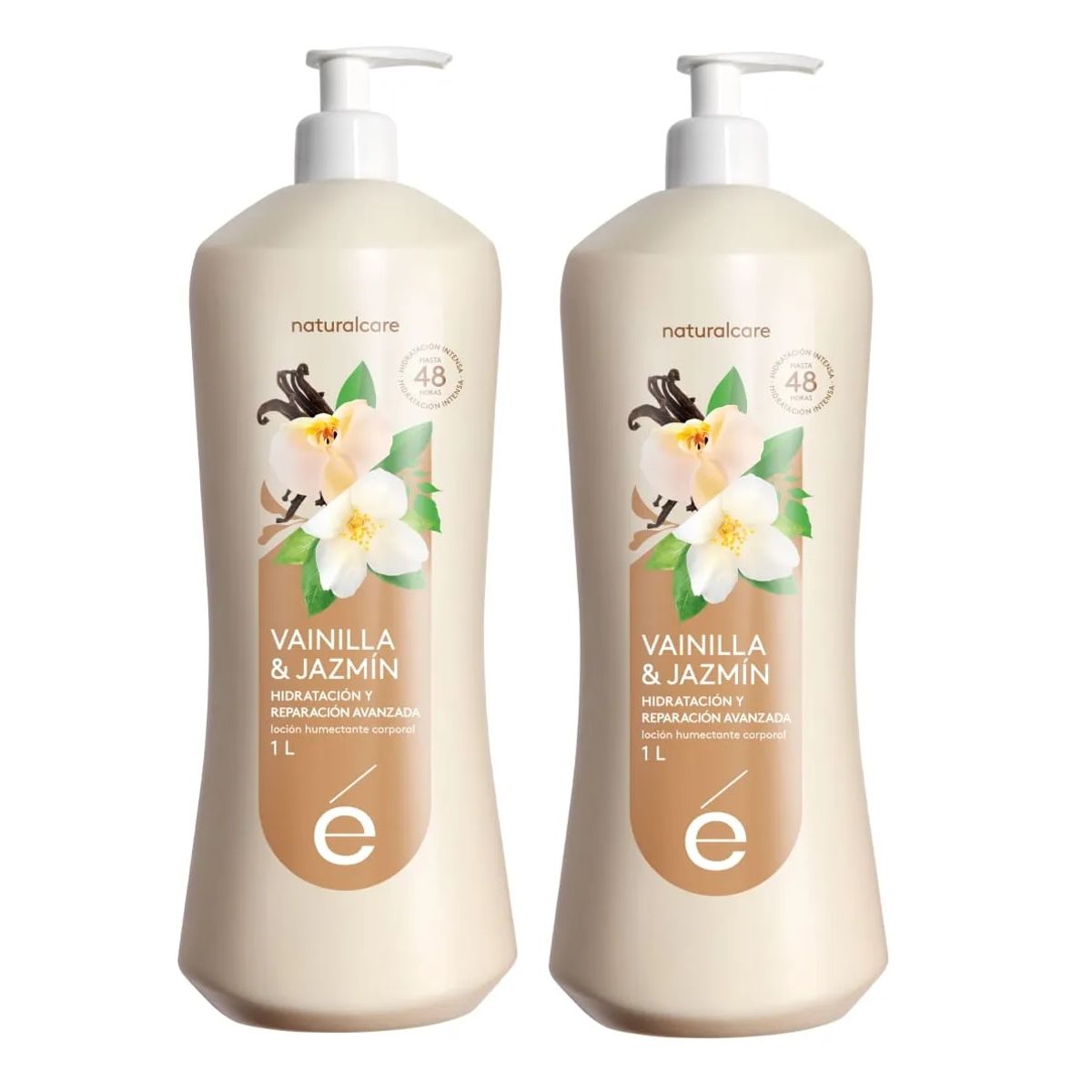 ESIKA - Duo Crema corporal humectante Natural Care Jazmín y Vainilla - Esika