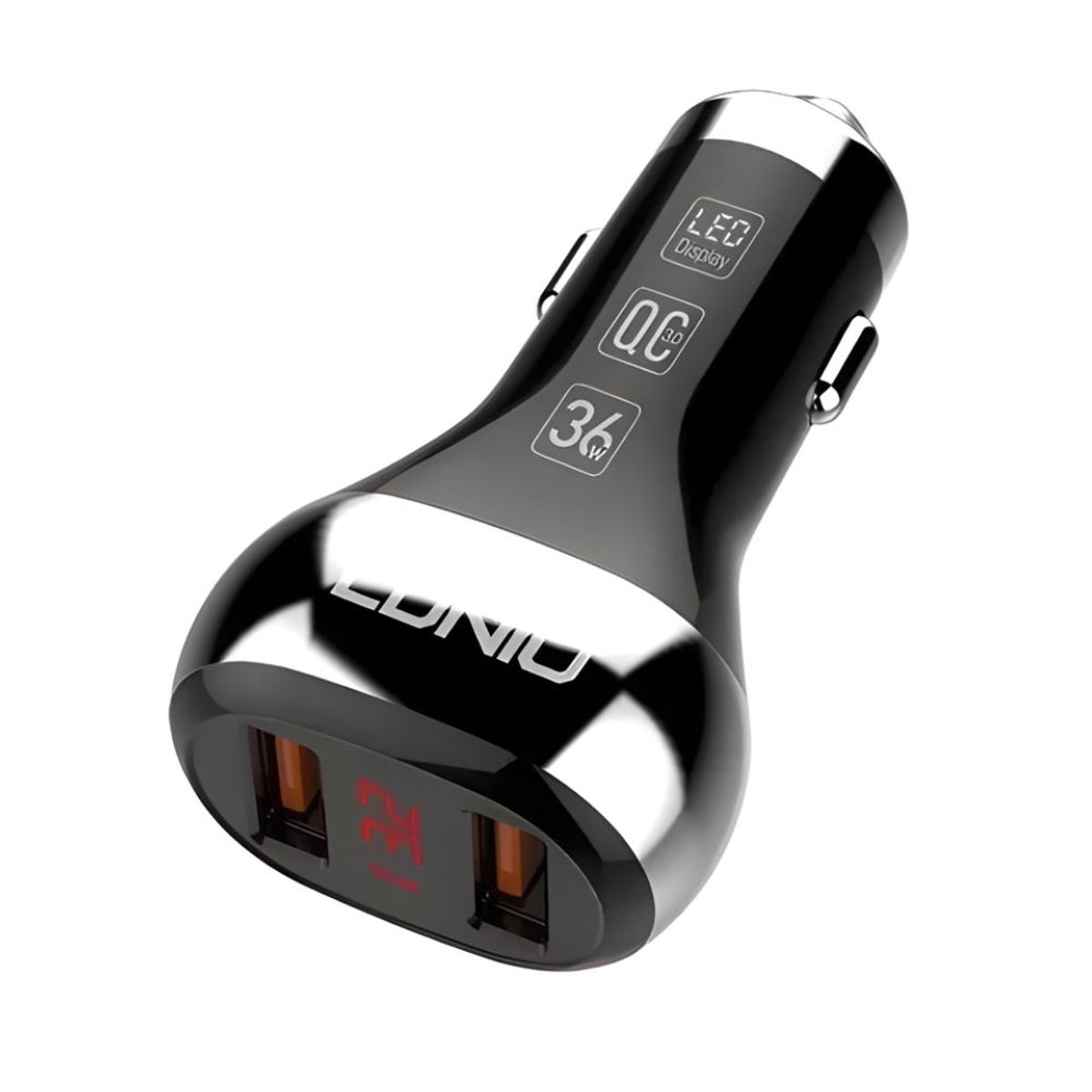 LDNIO - Cargador de Auto LDNIO USB a Tipo C 36W LDNIO C2