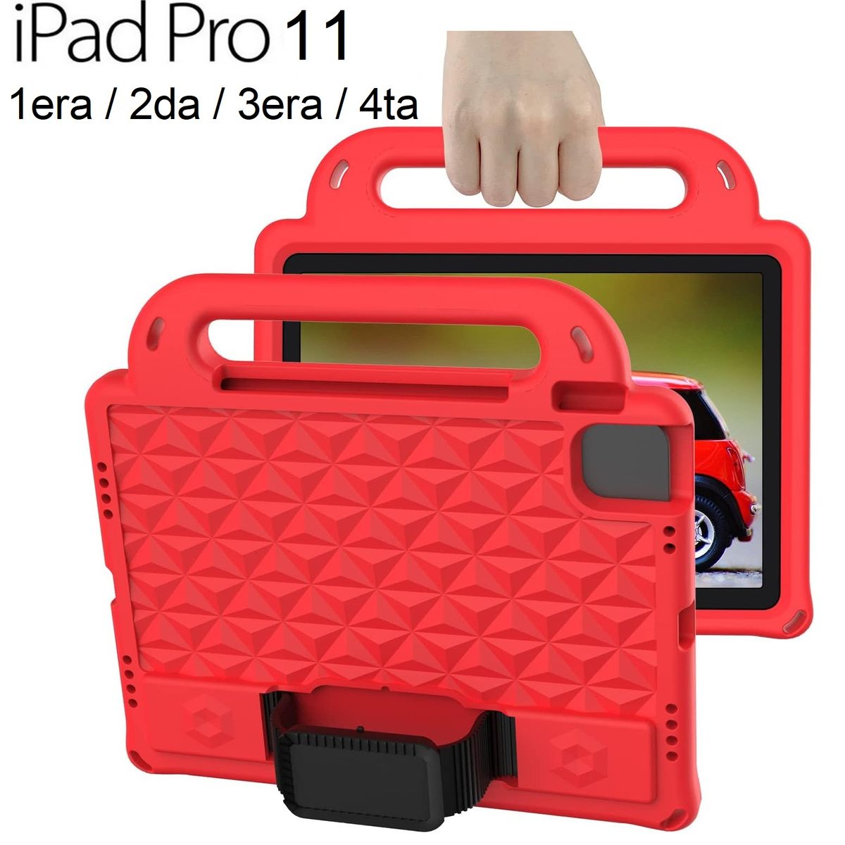 GENERICO - Funda Antigolpes para iPad Pro 11 1era/2da/3era/4ta Protector para Niños