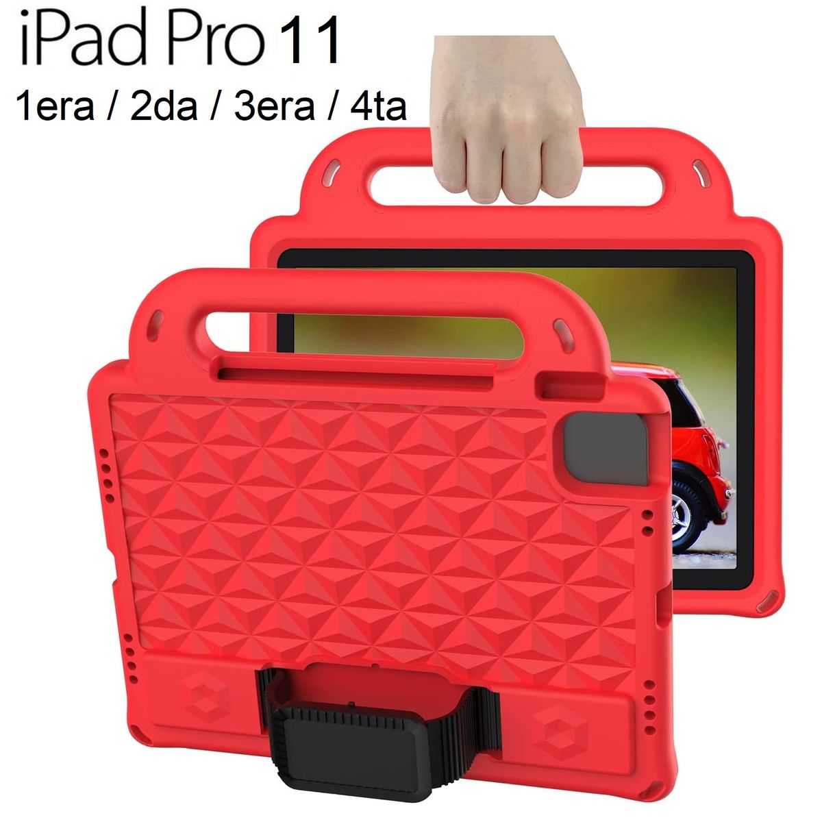 GENERICO - Funda Antigolpes para iPad Pro 11 1era/2da/3era/4ta Protector para Niños