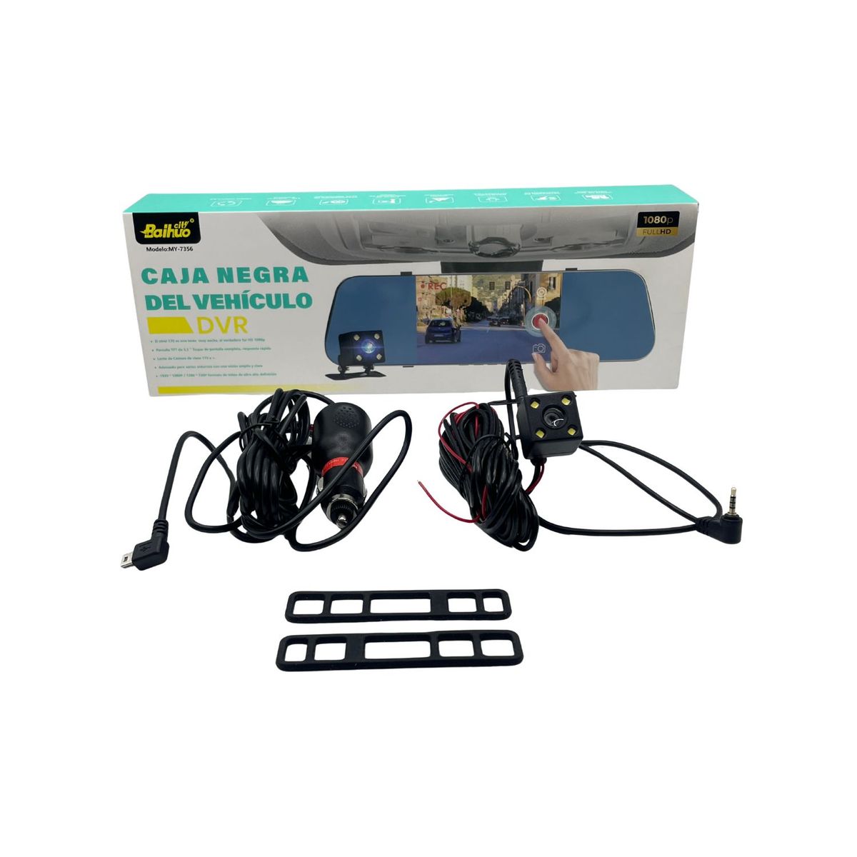 OEM - Espejo Retrovisor Con Cámara Trasera Visión Nocturna Auto