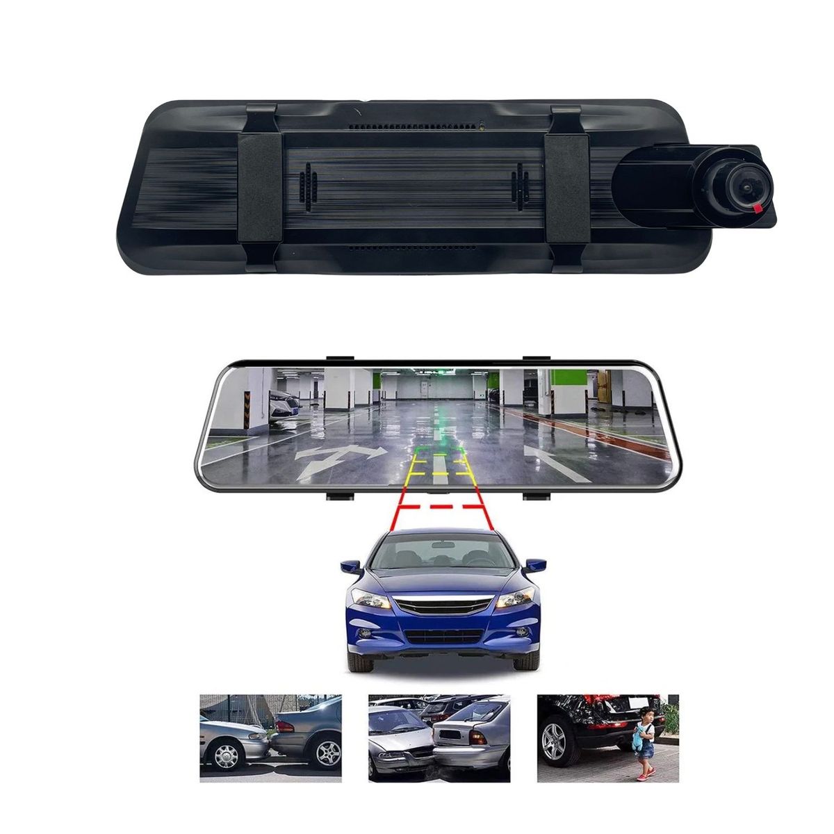 OEM - Espejo Retrovisor Con Cámara Trasera Visión Nocturna Auto