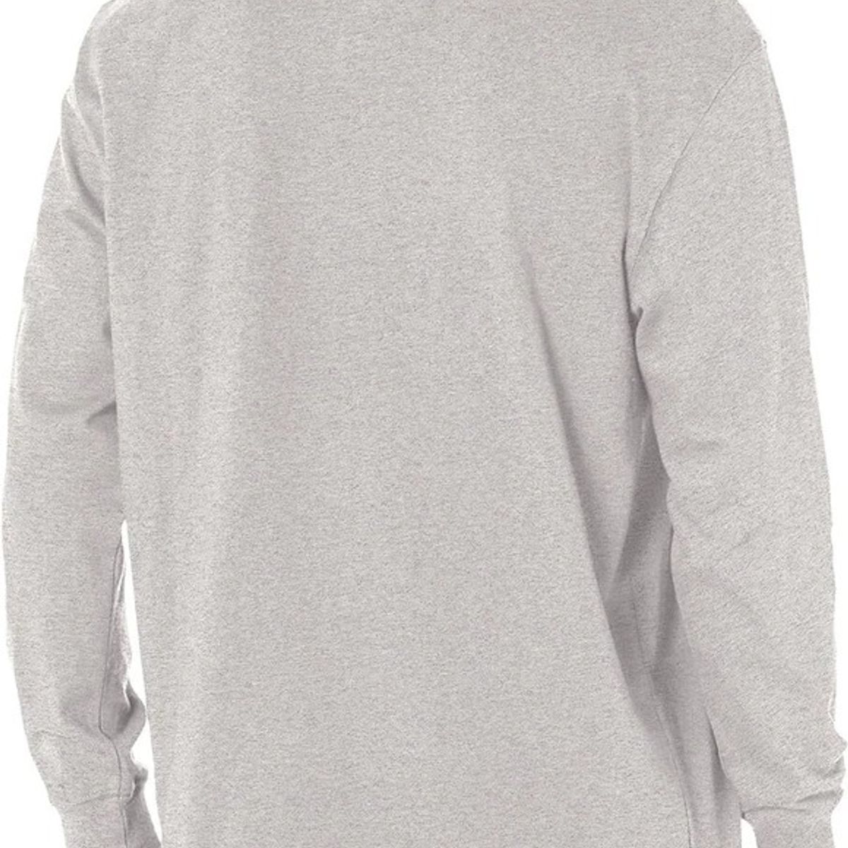 DICKIES - POLO MANGA LARGA DICKIES GRIS JASPEADO