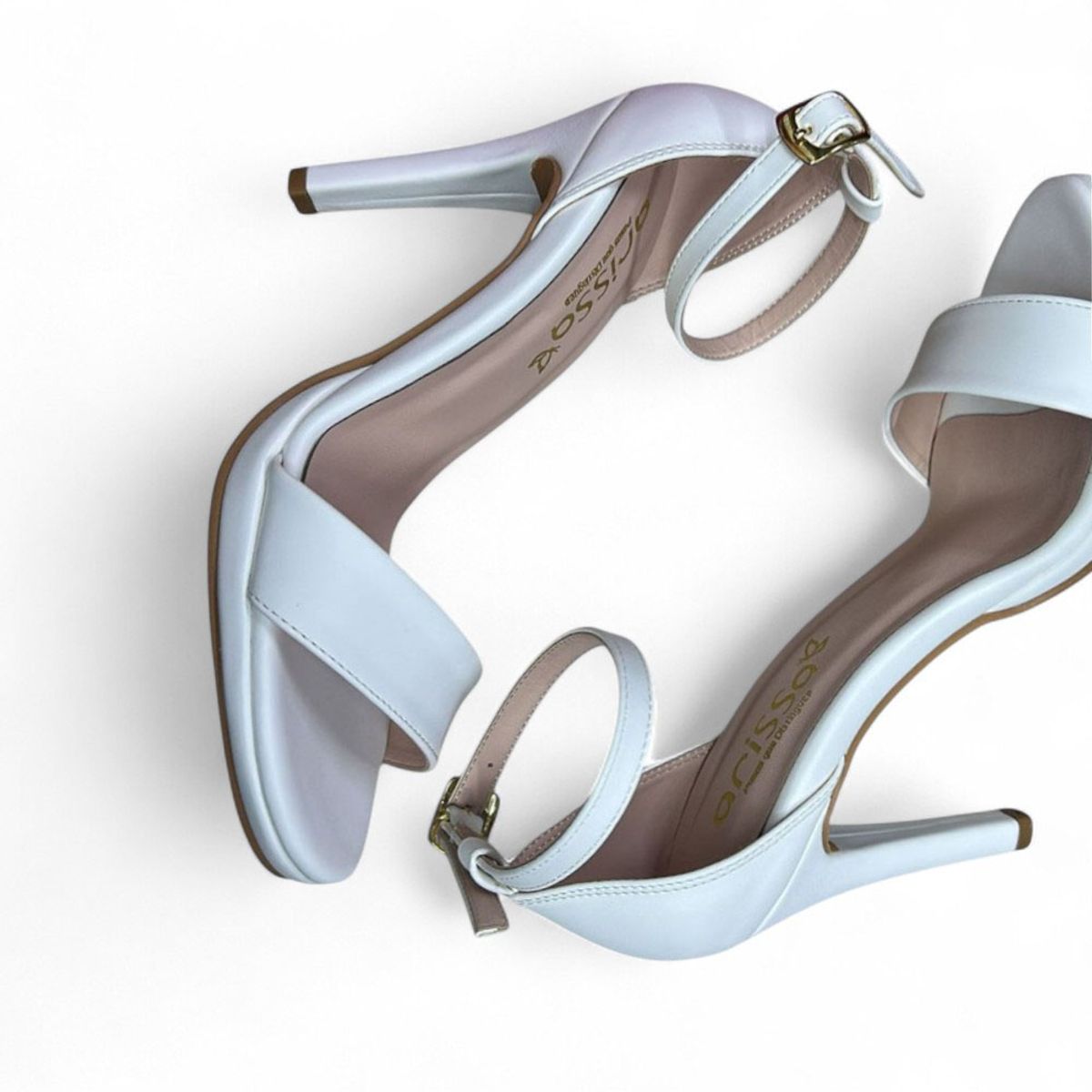 GENERICO - Taco Abierto Plataforma Taco 9 2086L-65 Color Blanco