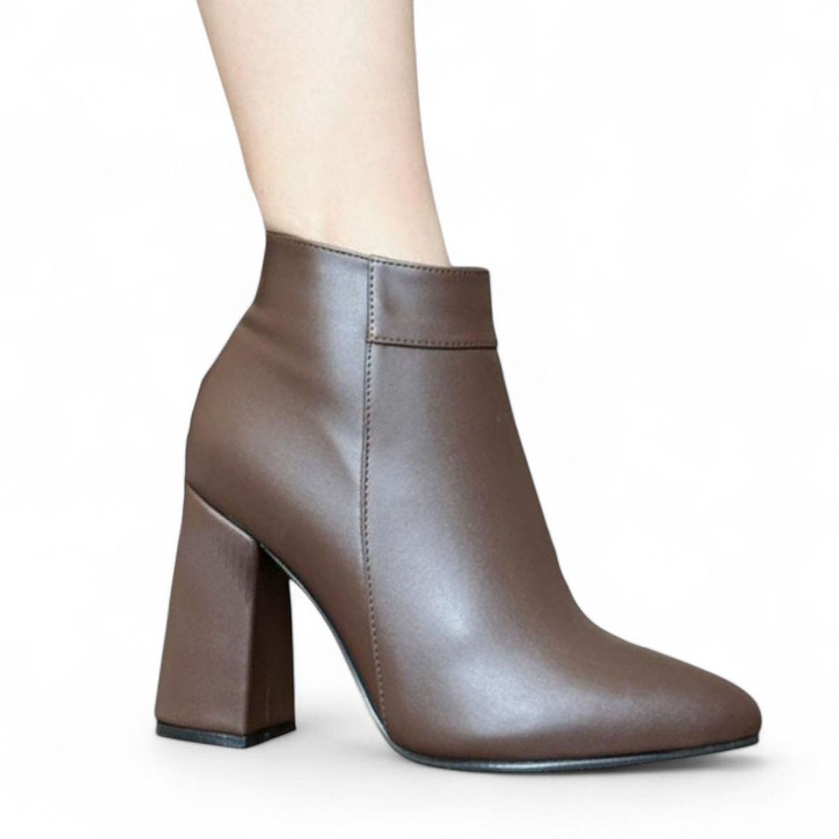 GENERICO - Taco 9 Bota Mujer Clasica 2086L-60 Color Marron