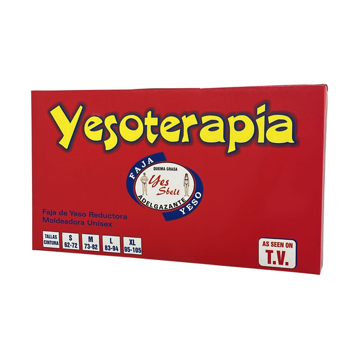GENERICO - Faja de YESOTERAPIA Ajustable talla M
