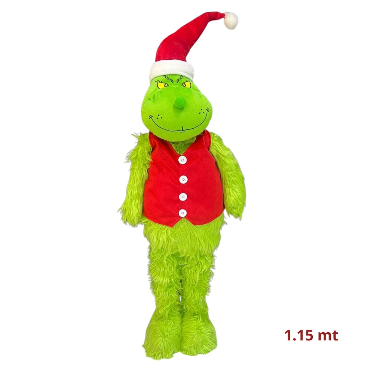INSPIRA MARKET - Muñeco de Navidad El Grinch Patas Largas 115cm