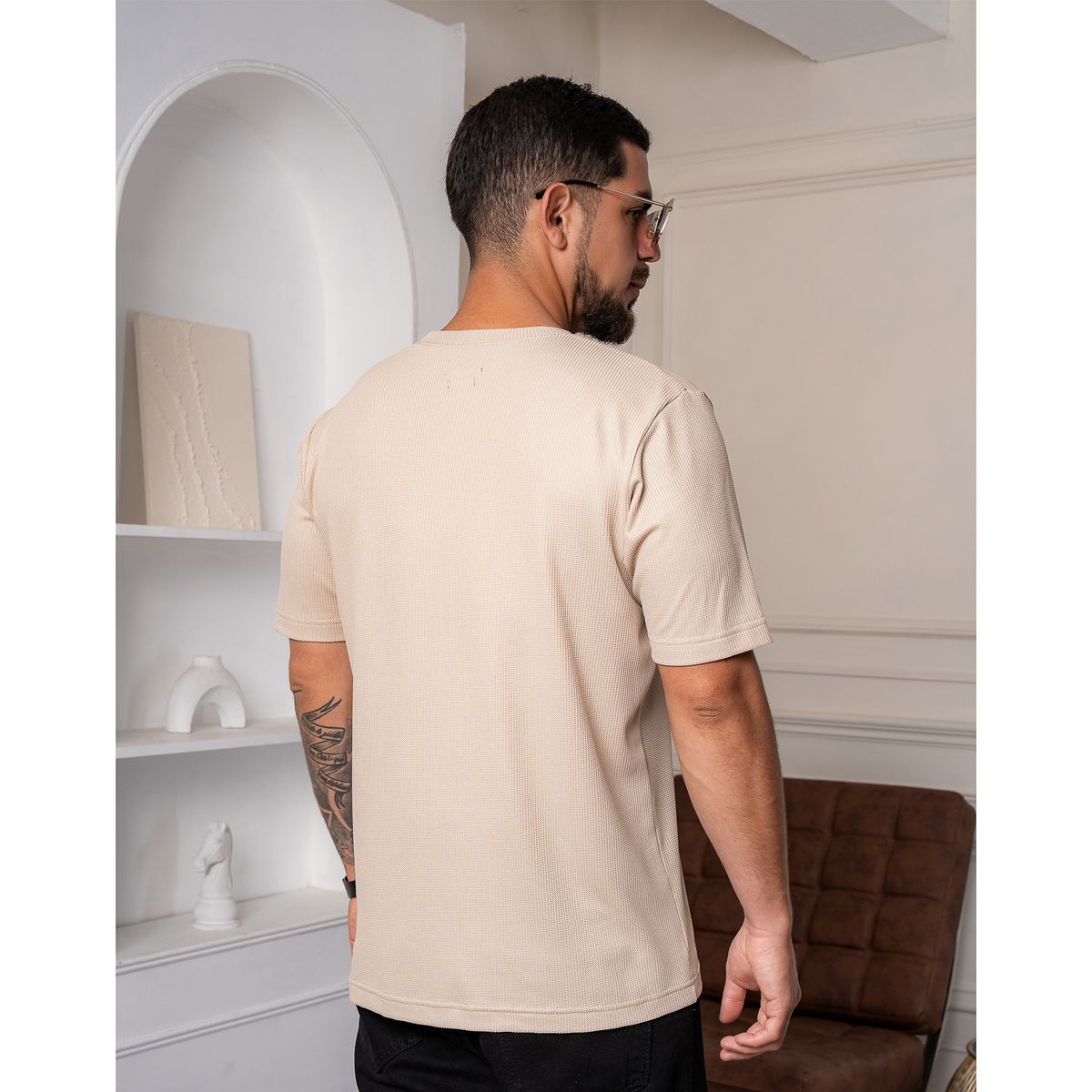 TEILOR - Polo Basico Wafle De Hombre