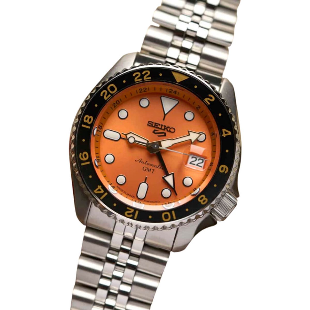 SEIKO - Reloj Seiko 5 Sports Automático SRPE55 Acero Inoxidable