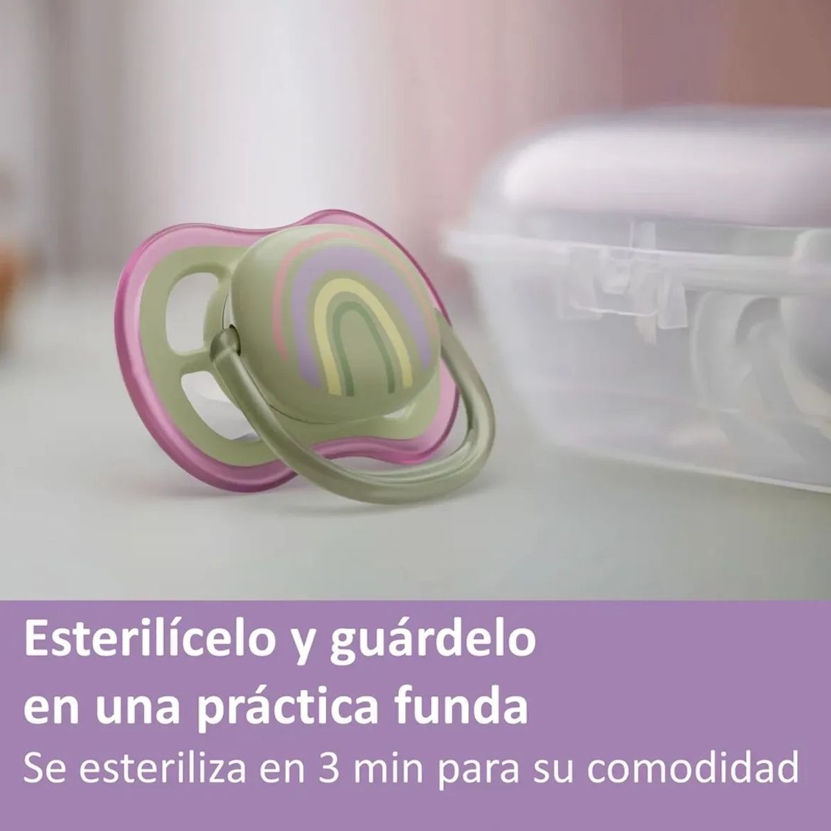 AVENT - Chupon Avent De 0 A 6 Meses Ultra Aereado X 2 Uni + Estuche