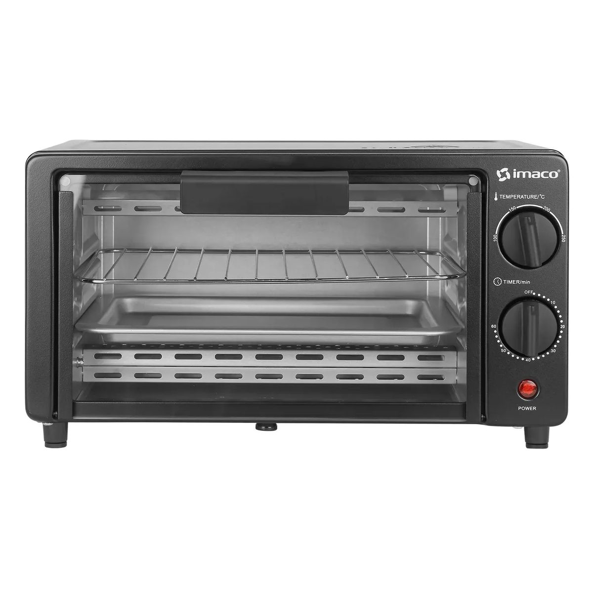 Imaco - Horno Imaco HE900B Eléctrico 800W 9L - Negro