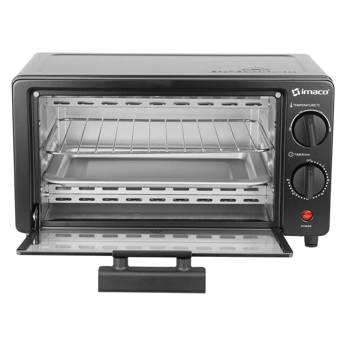 Imaco - Horno Imaco HE900B Eléctrico 800W 9L - Negro