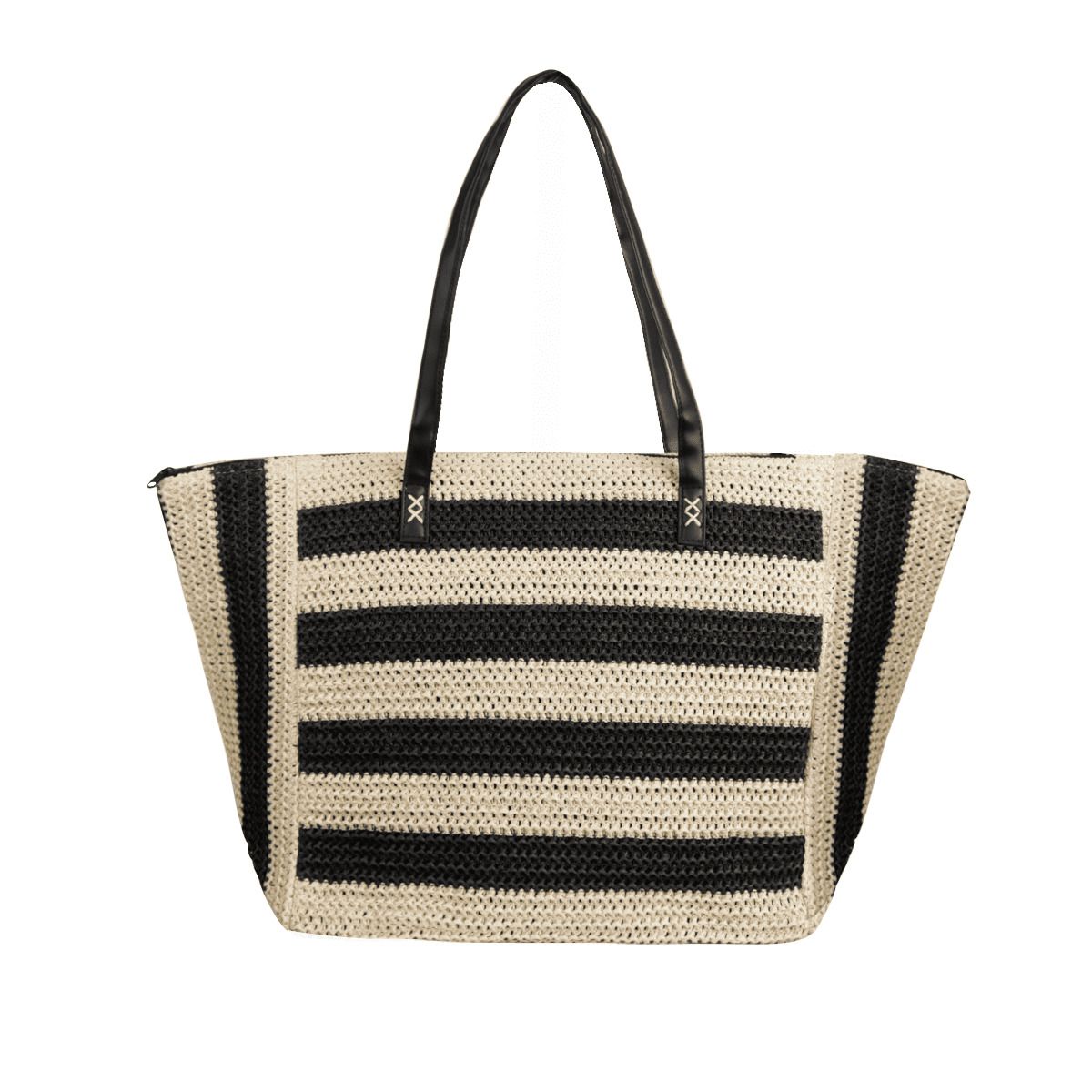 IMPULS - Bolso Paja Mujer Impuls Negro Naia12