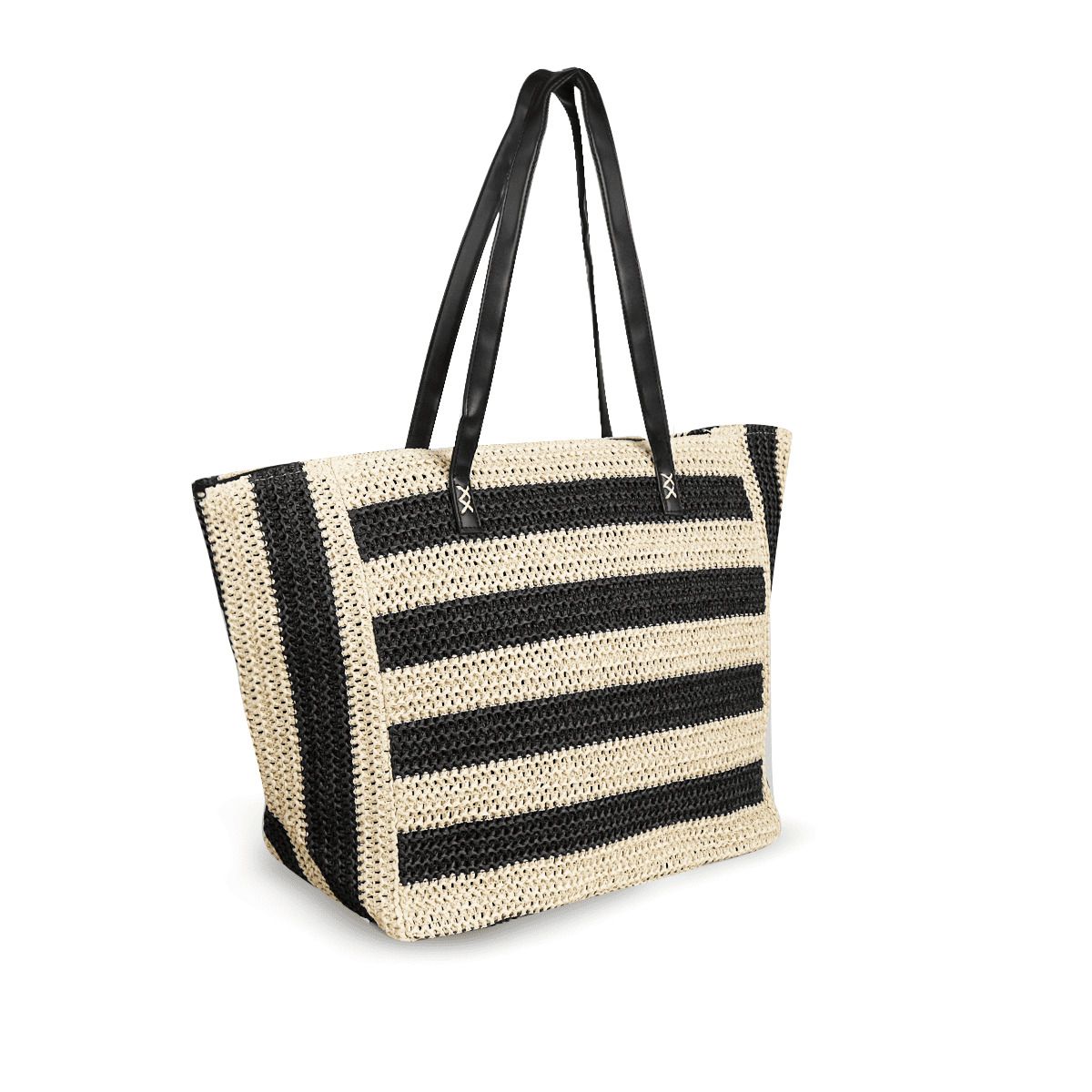 IMPULS - Bolso Paja Mujer Impuls Negro Naia12