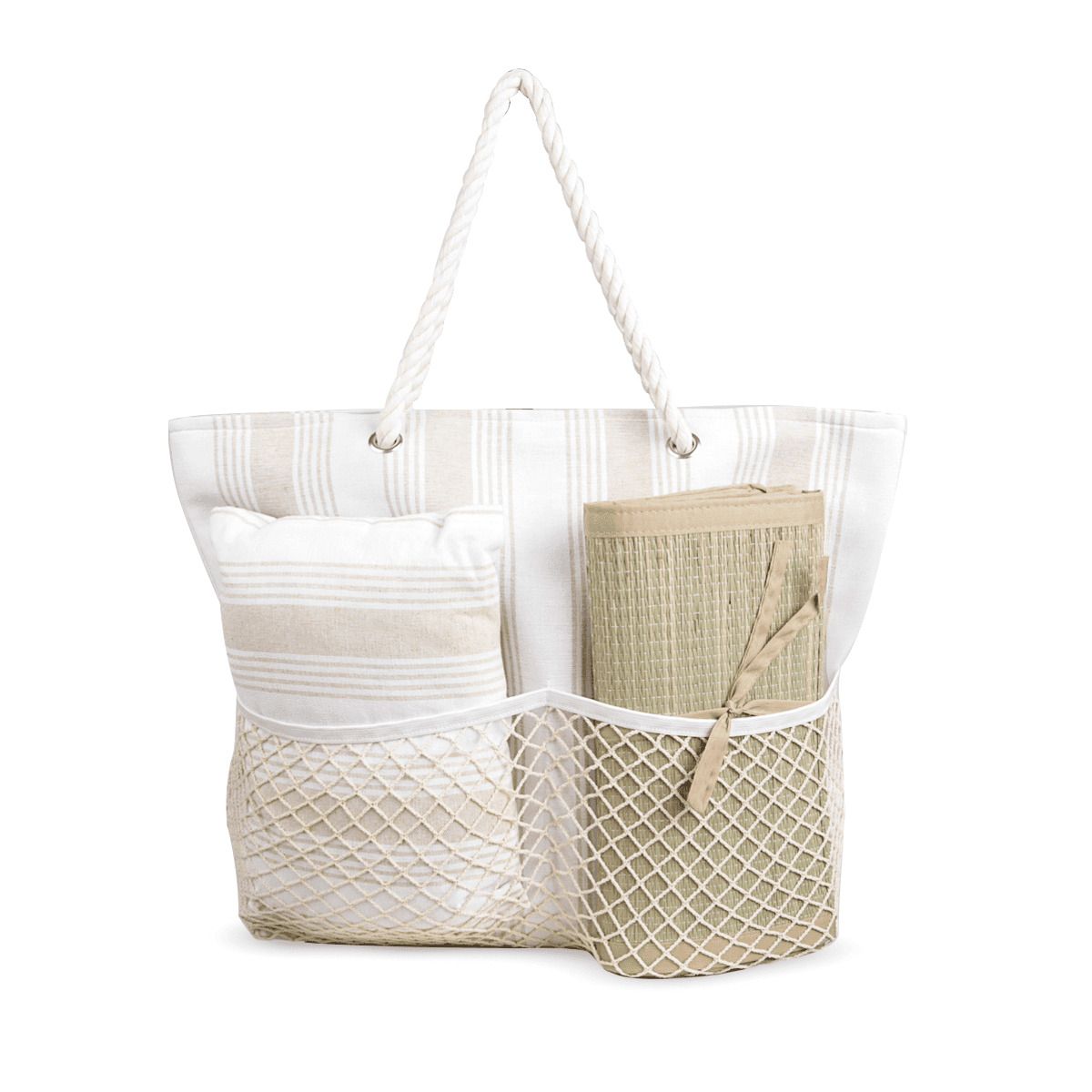 IMPULS - Bolso Playa Mujer Impuls Beige Naia17