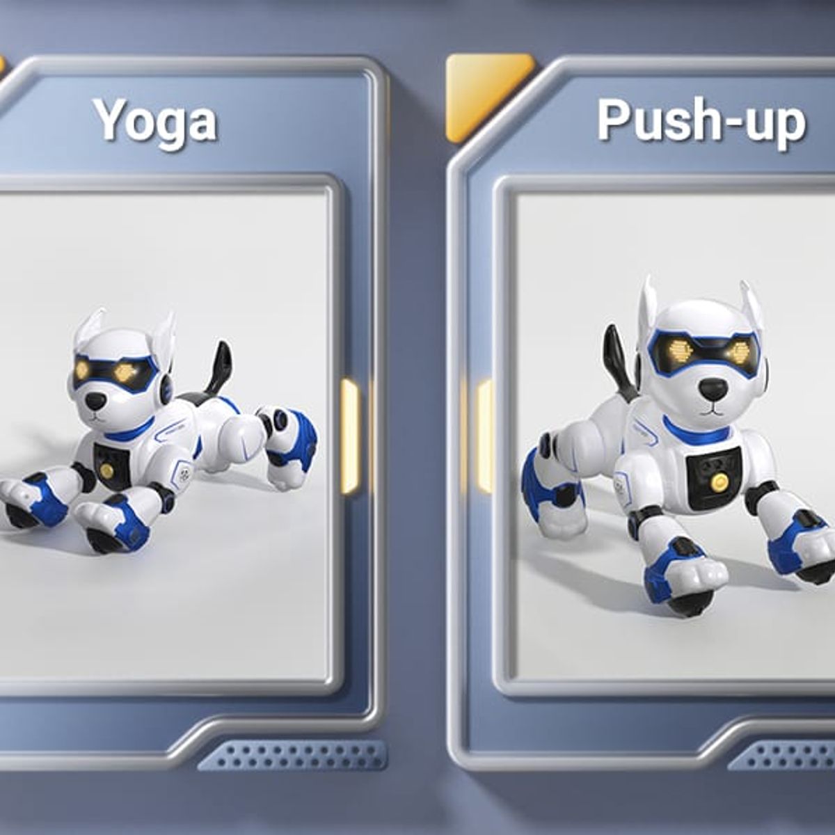 GENERICO - PERRO ROBOT INTELIGENTE JUGUETE AZUL