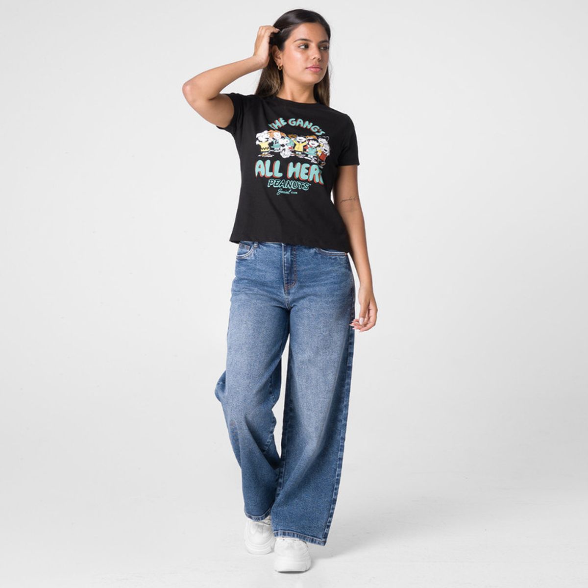 SQUEEZE - Polo Jersey Mujer Fern - Snoopy Squeeze