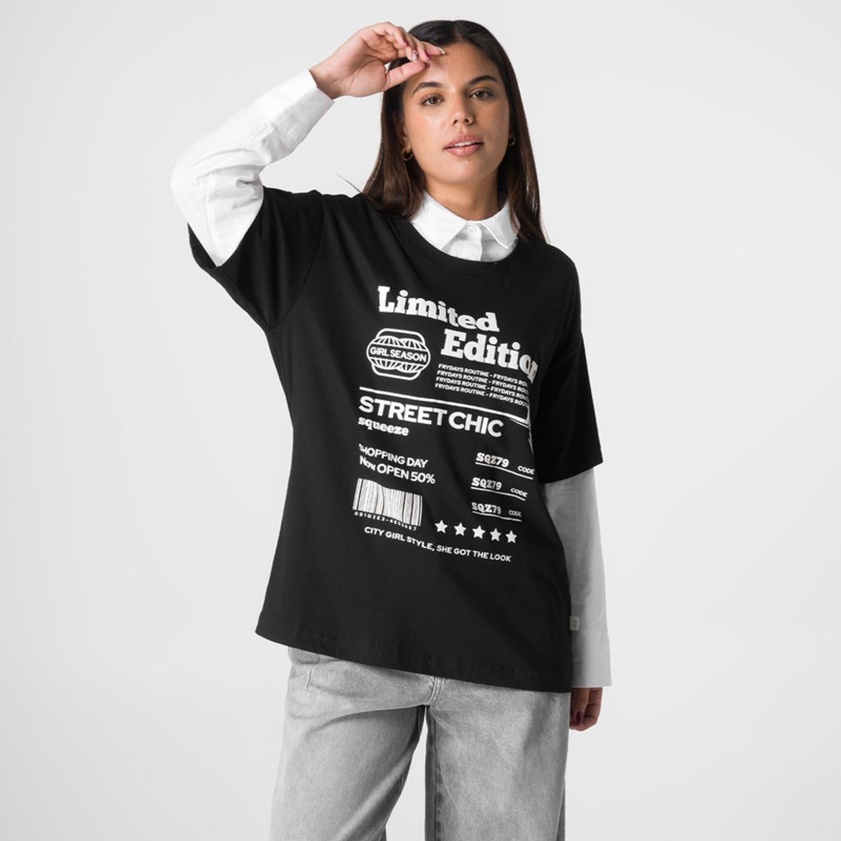 SQUEEZE - Polo Moda Jersey Marbelia Mujer