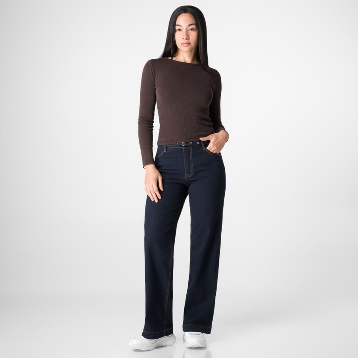 SQUEEZE - Polo Moda Rib Lycrado Alessandria Mujer