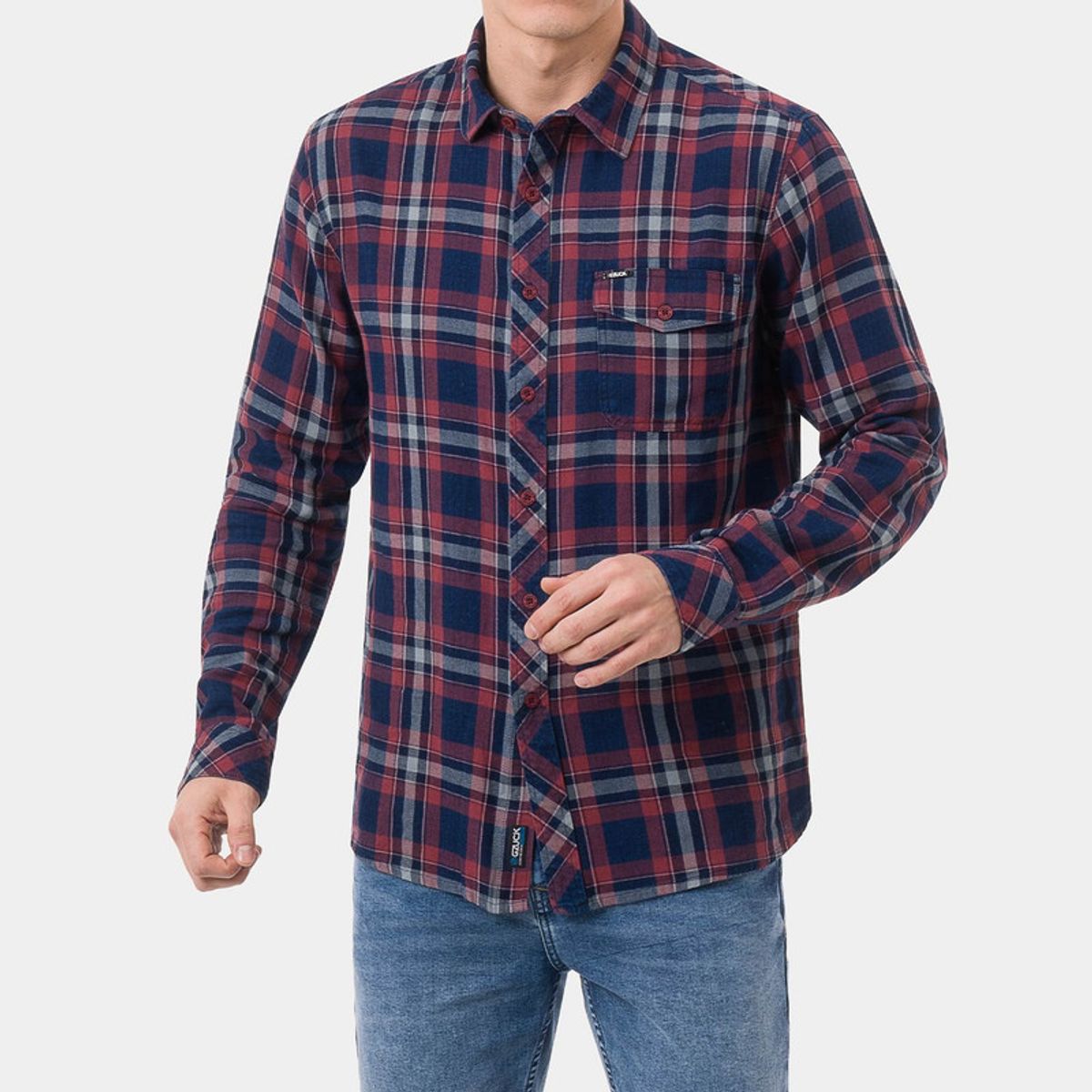 GZUCK - Camisa Cuadros Hombre Benker Gzuck