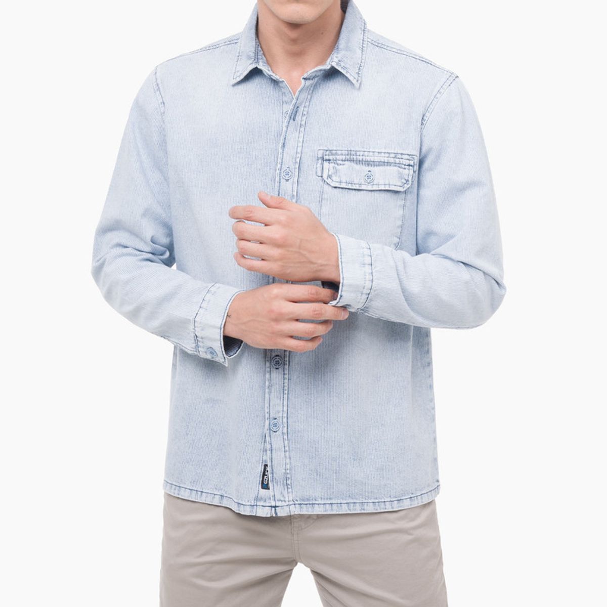 GZUCK - Camisa Denim Hombre Linx Gzuck