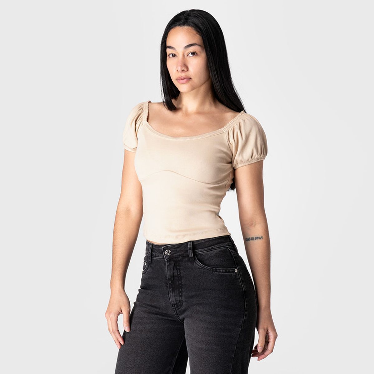 SQUEEZE - Polo Moda Rib Lycrado Riminni Mujer