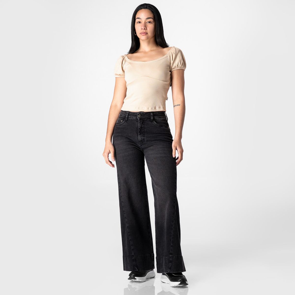 SQUEEZE - Polo Moda Rib Lycrado Riminni Mujer