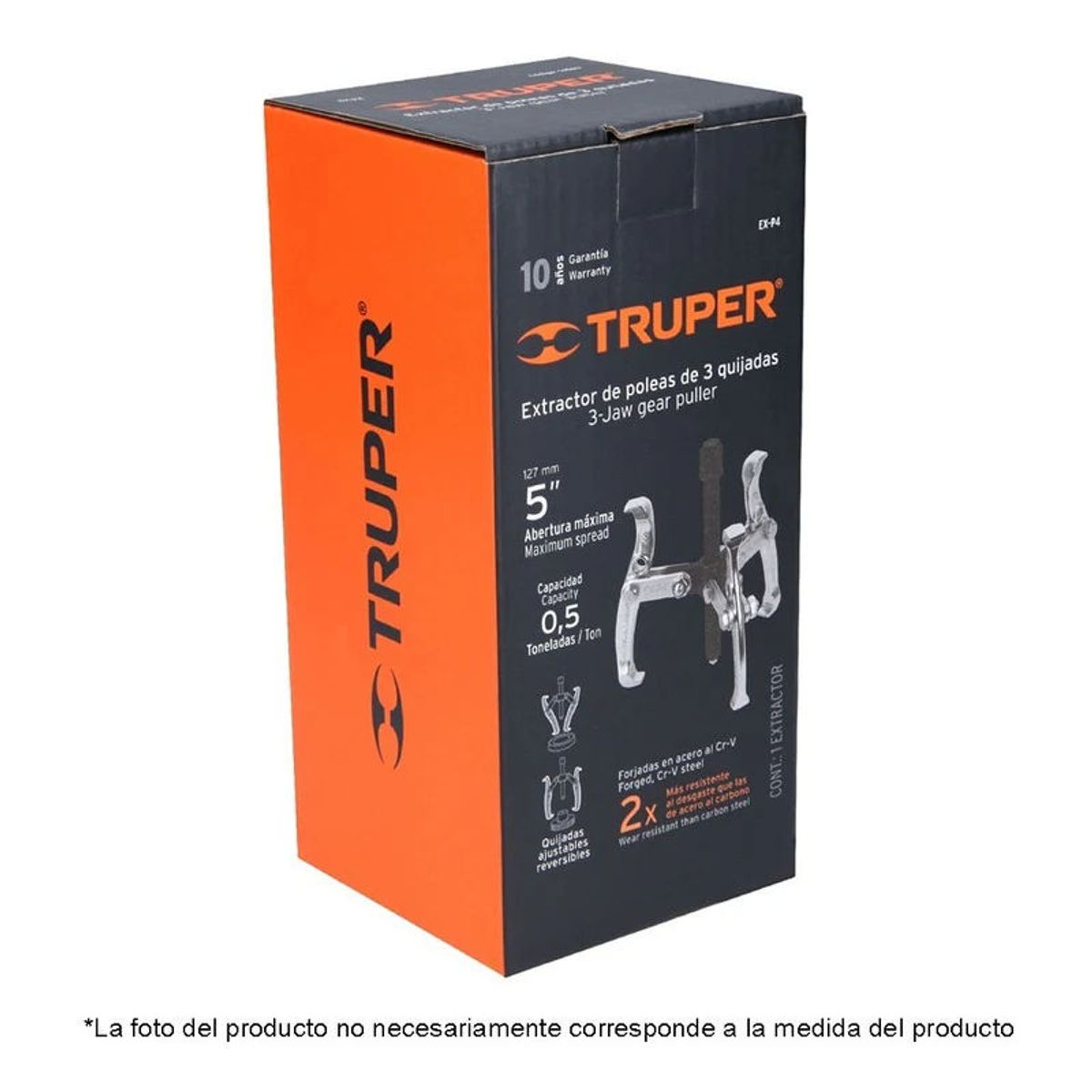 TRUPER - Extractores De Poleas 3 Quijadas 5   Truper