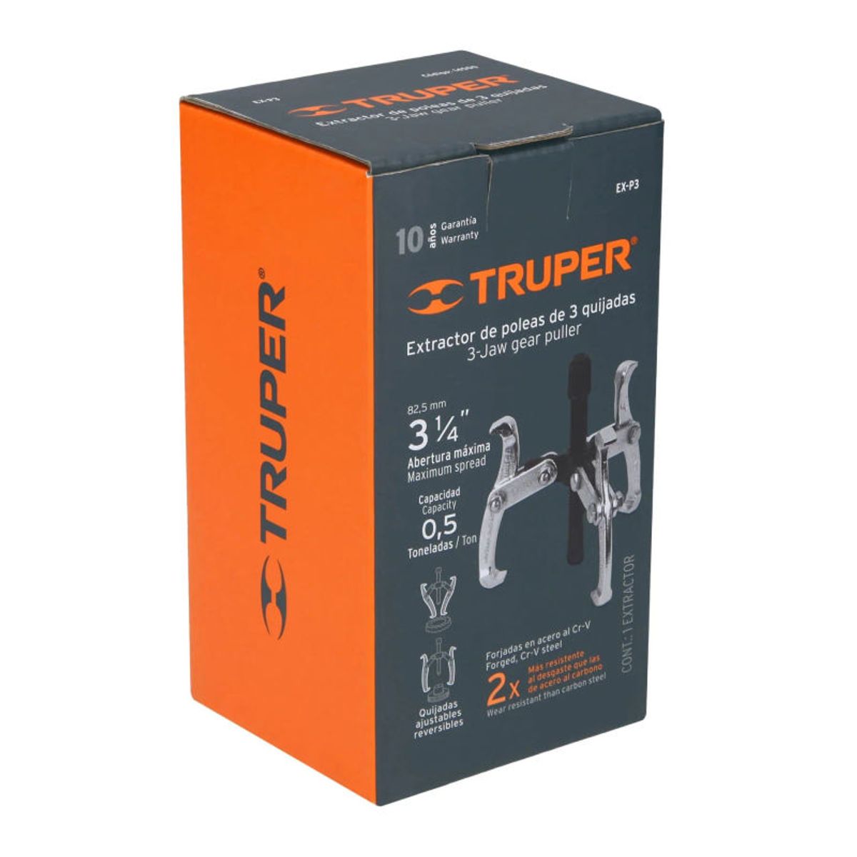 TRUPER - Extractor De Poleas De 3 Quijadas 3 14 Truper - 14500