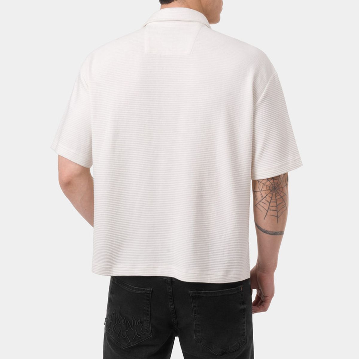 GZUCK - Camisa Moda Rib Ottoman Otwen Hombre