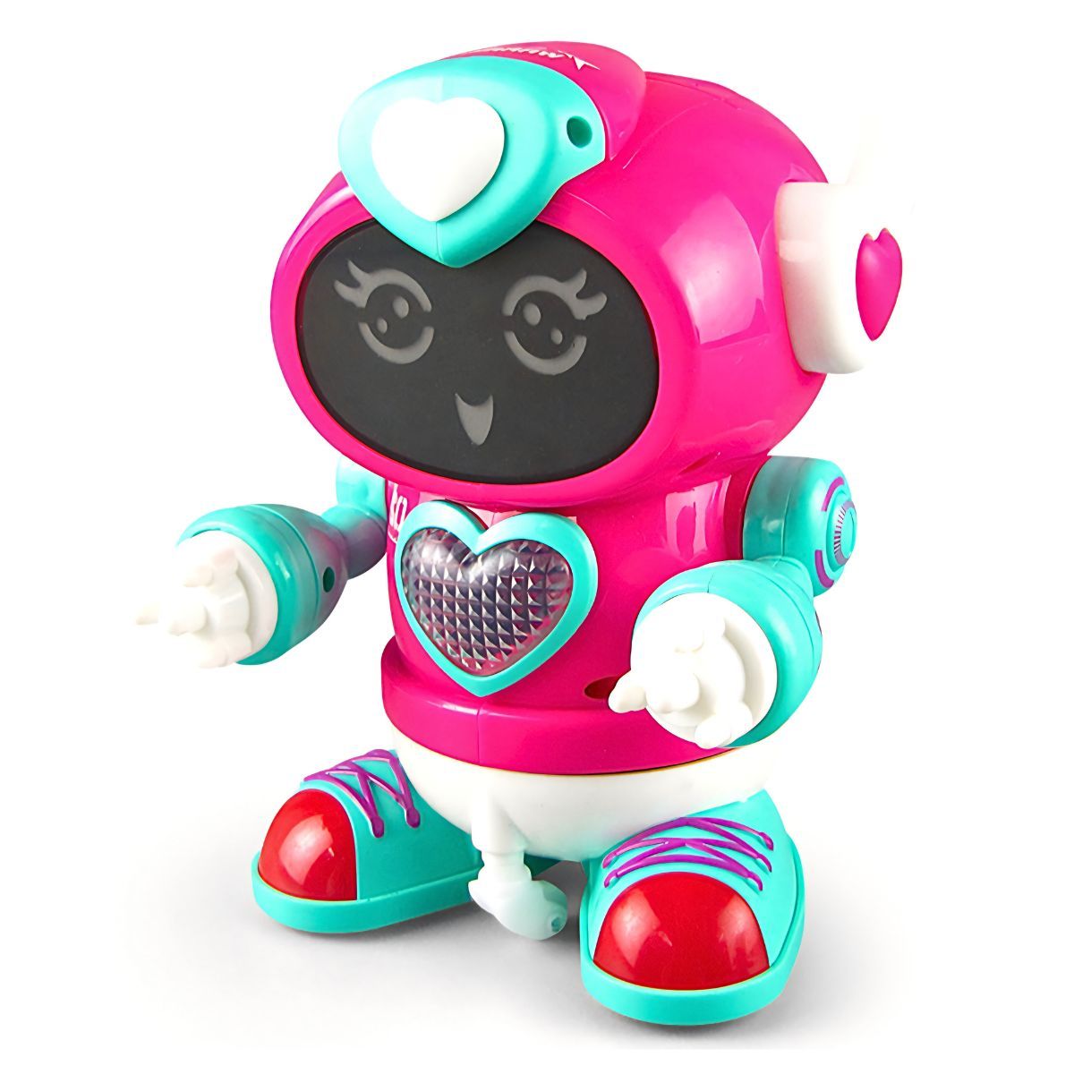 GENERICO - Juguete Divertido Robot Para Niñas Camina Con Luces Sonidos